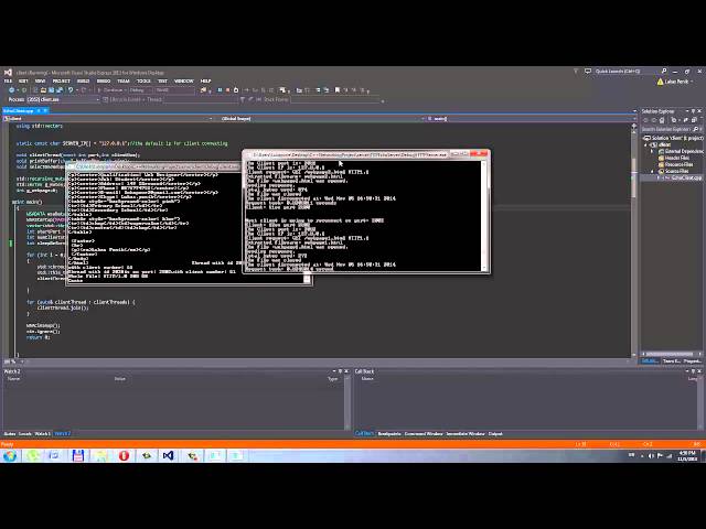 C++ HTTP multithreaded server with socket programming PT1