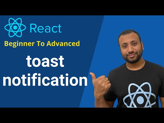 React Bangla Tutorial 43 : display notifications using react-toastify