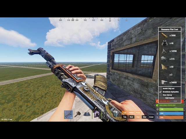BUILD SOLO DUO TRIO BUNKER BASE RUST *