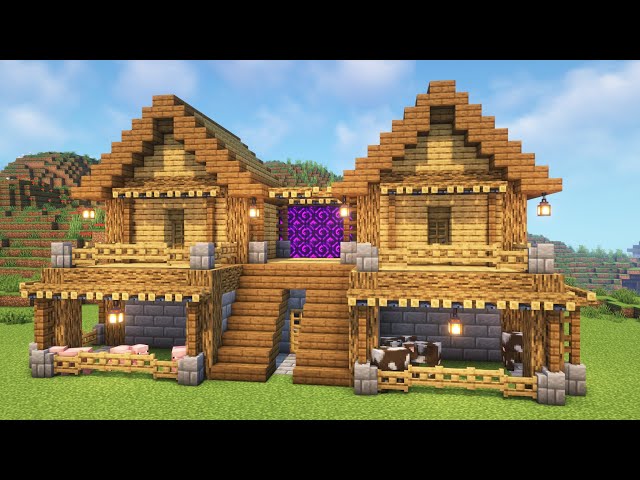 Minecraft Easy Duo Starter House Tutorial!