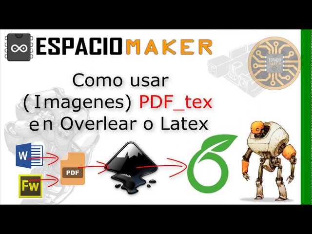 How to use (pictures) Pdf_tex on Overleaf or Latex