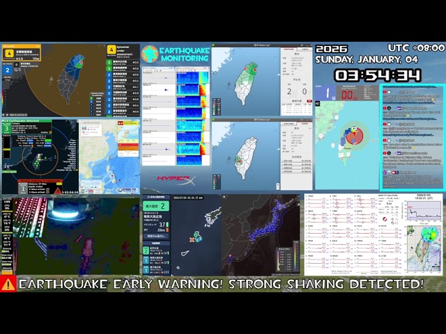 01/04/2025 03:52 | 3.4 km S of Yilan County Hall | Depth: 8.8 km | M: 4.4