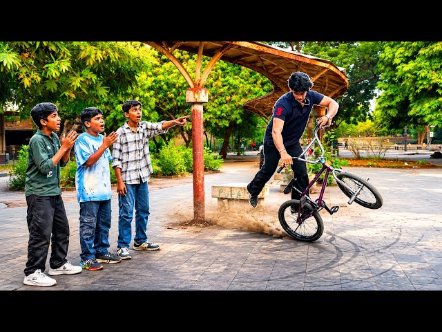 The children said: “Brother, one more stunt 😨