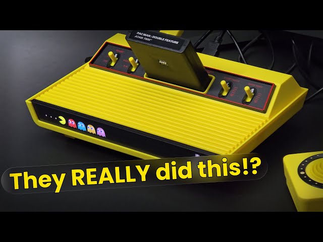 Is this the BEST CONSOLE? Atari 2600+ PAC-MAN Edition Console & Joystick