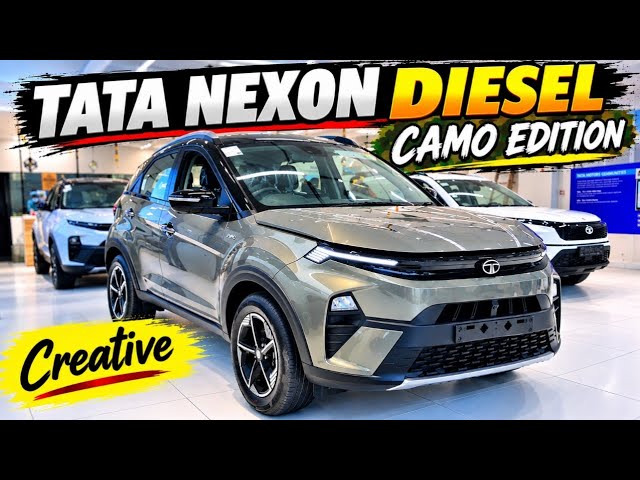 2026 ✅ New Tata Nexon Diesel Creative CAMO Edition Detailed Review | On Road Price Update Features