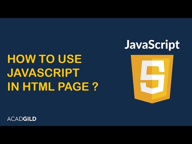 How to Use JavaScript in HTML | Web Development Tutorials for Beginners - Part 4