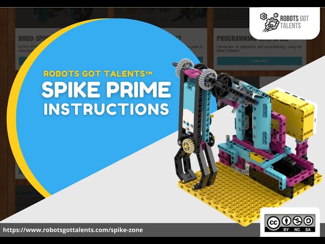 Spike Prime Robot Arm Building Instructions | RGT 2025