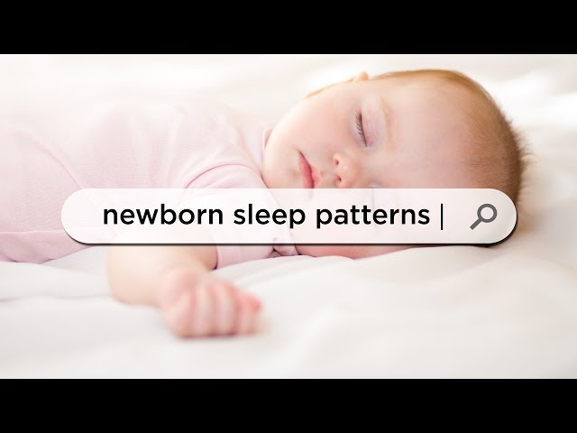 Newborn Sleep Patterns: Anuradha Rajagopalan, MD