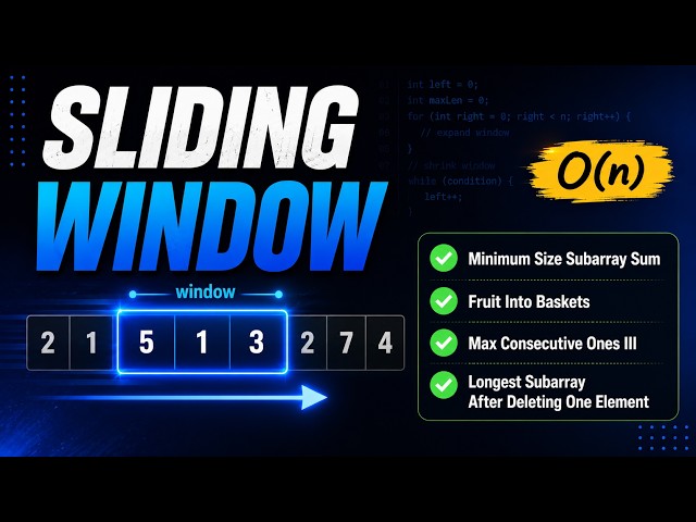 Apply Sliding Window to Solve Problems | DSA in Tamil