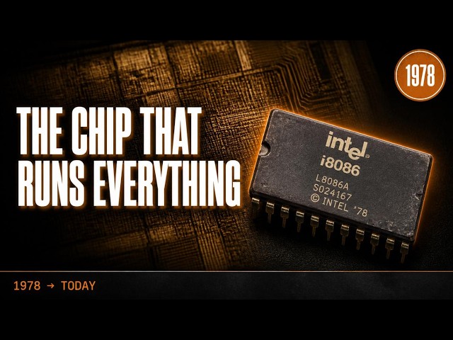 The Chip That Was Never Supposed to Last — Intel 8086 Explained