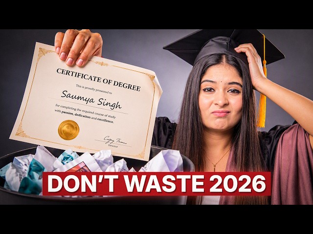 Don’t Learn AI, Coding, or Any Skill in 2026 Before Watching This!