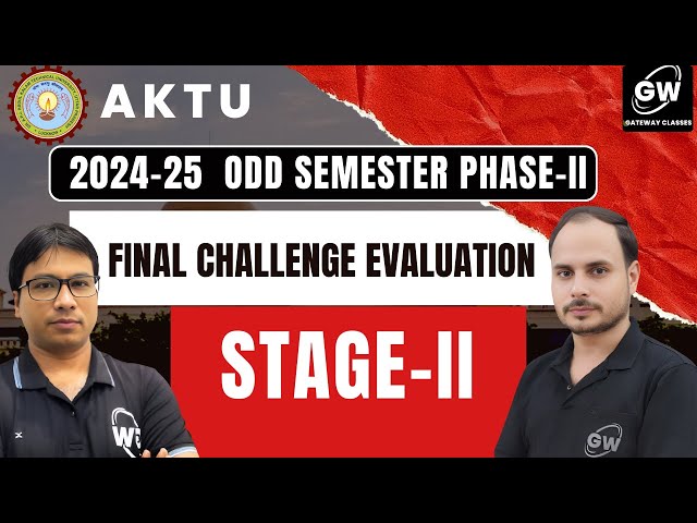 📢 AKTU Challenge Evaluation Stage-II 📝 | Official Circular Released ⚡