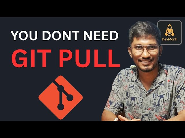 Don't Use git pull Ever