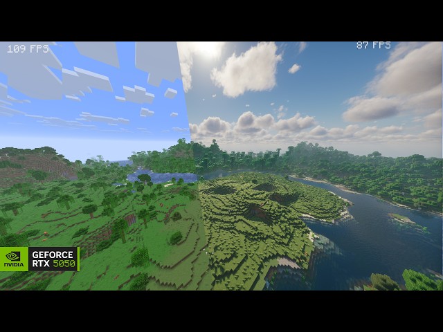 Playing Minecraft with Mods, Resources Packs, and Shaders on a Budget Gaming Laptop (Lenovo LOQ)