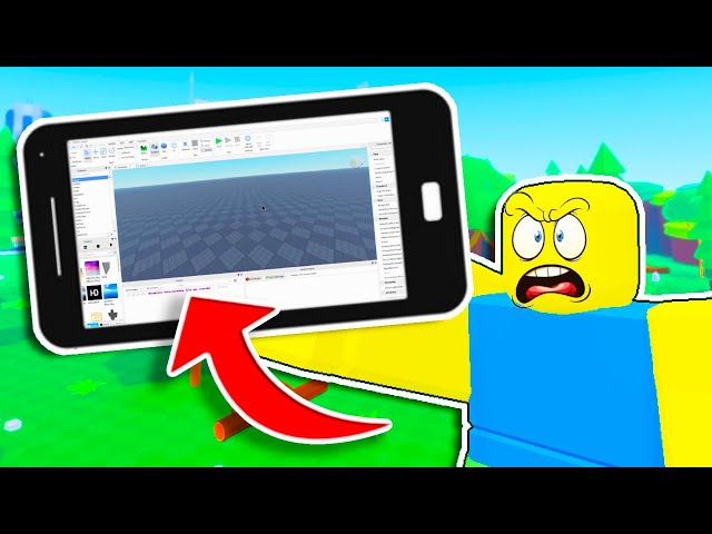 Developing a Roblox GAME on MOBILE (Studio lite)