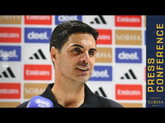 PRESS CONFERENCE | Mikel Arteta previews HUGE Bayern Munich clash | Champions League