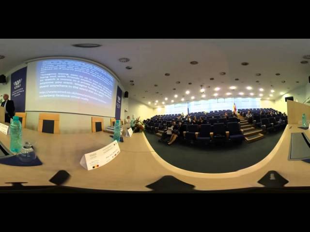 A 360° video- with a part of my speech during LUMEN associated conference in Suceava