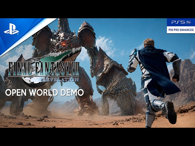 FINAL FANTASY VII REVELATION New Combat & Exploration Gameplay Demo | 2027 OPEN WORLD ACTION RPG