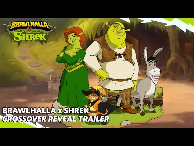 Brawlhalla x Shrek Crossover Event Reveal Trailer