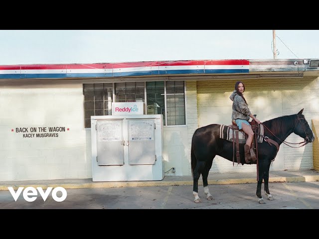 Kacey Musgraves - Back On The Wagon (Lyric Video)