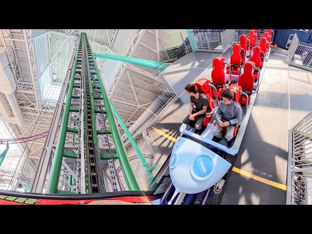 Riding EVERY Roller Coaster at Nickelodeon Universe (American Dream)