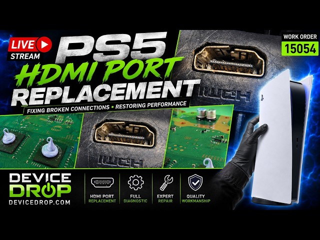 PS5 HDMI repair ( WORK ORDER - 15054)