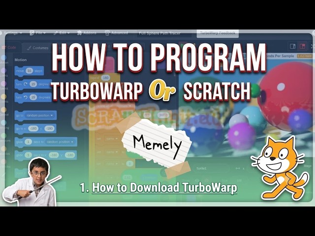 How to Install TurboWarp & Build Your First Project!