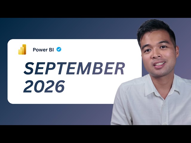 Power BI September 2026 - Everything New in 16 Minutes (Full Feature Summary)