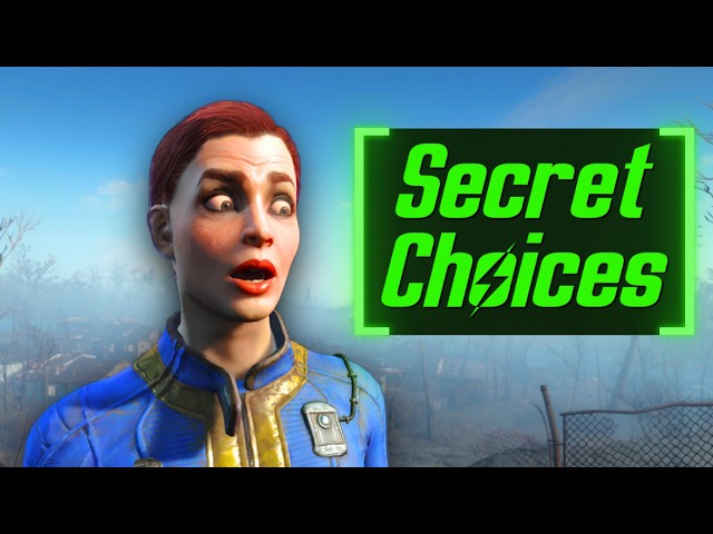 25 Secret Decisions you didn't know you could make in Fallout 4