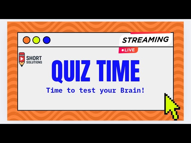 Live Quiz Challenge  | Brain Teaser | Math Brain Test #mathchallenge  #brainteasers