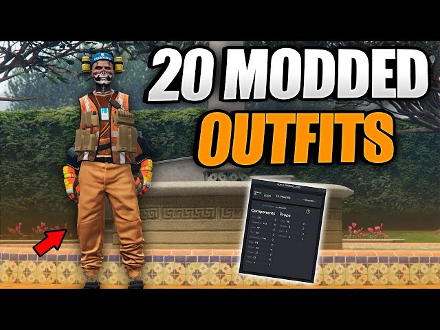[XDEV OUTFITS EDITOR] 20 MODDED OUTFITS (MALE)