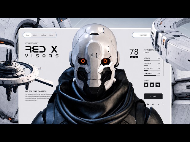 Fable 5 for 3D Web Design is Next Level!!! (Interactive, Animated!)