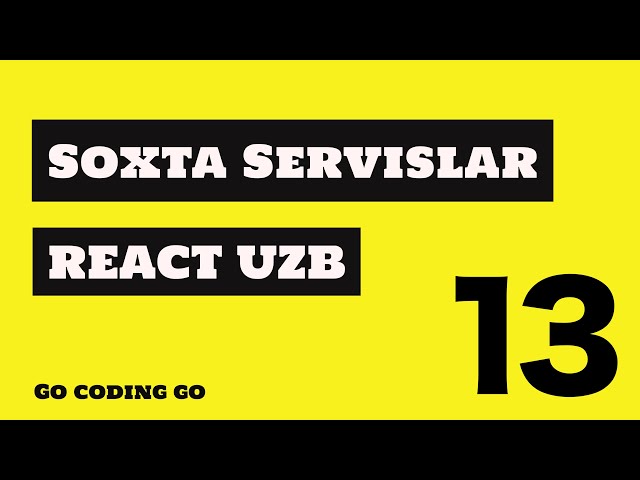 REACT UZB 2021 👆🏻 #13 - Fake Services (👨‍💻)