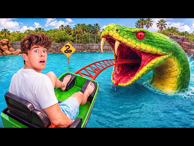 I Tried 5 Levels of Theme Parks!