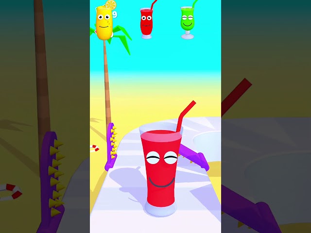 Juice Run Lvl. 111- Growing Bigger WithEvery Bottle 🍾🍹#shorts #games #juicerun#viralshorts