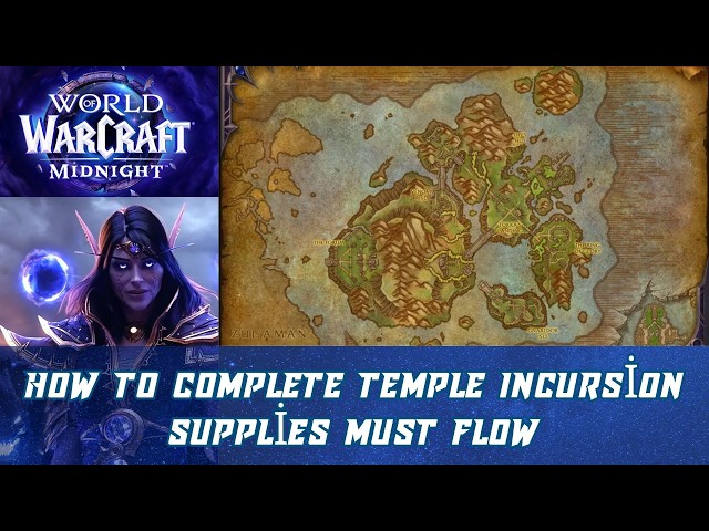How to complete Temple Incursion Supplies Must Flow | Temple Incursions | Corroded Satchel