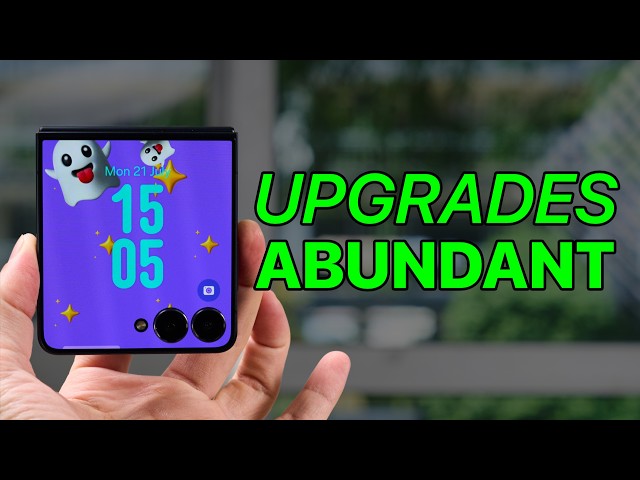 MASSIVE UPGRADES! Samsung Galaxy Z Flip7 in-depth technical review!