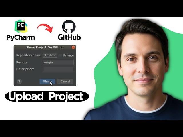How to Upload a PyCharm Project to GitHub (2026 Step By Step Guide)