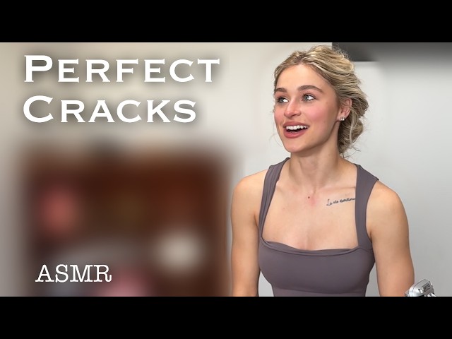 SHE'S BACK & CRAZY CRUNCHY *ASMR Relaxed & Cracked *Chiropractic POWERFUL ADJUSTMENT.