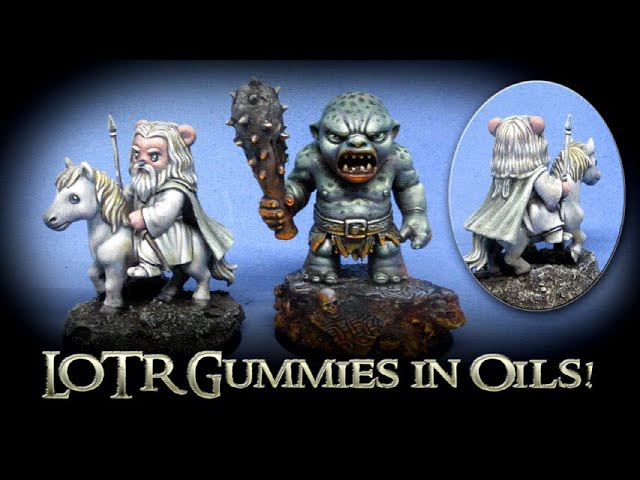Gandalf, Shadowfax and Alex the Cave Troll continue the Gummy Bear invasion of Middle Earth