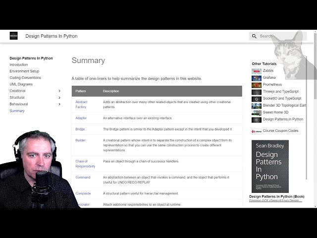 Summary : Design Patterns In Python