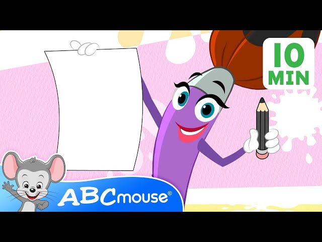 🎨 Violet to the Rescue! 🌈 | Art Adventures for Big Feelings 😊 | ABCmouse Compilation for Kids