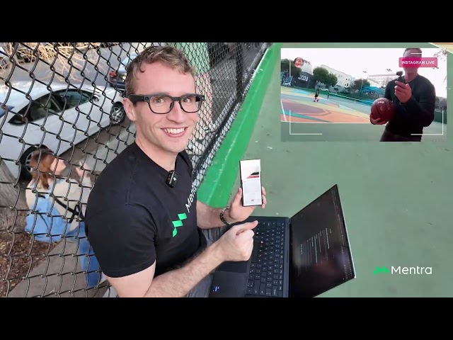 How to Livestream to Instagram from Smart Glasses and dunk! (Mentra Live Tutorial)