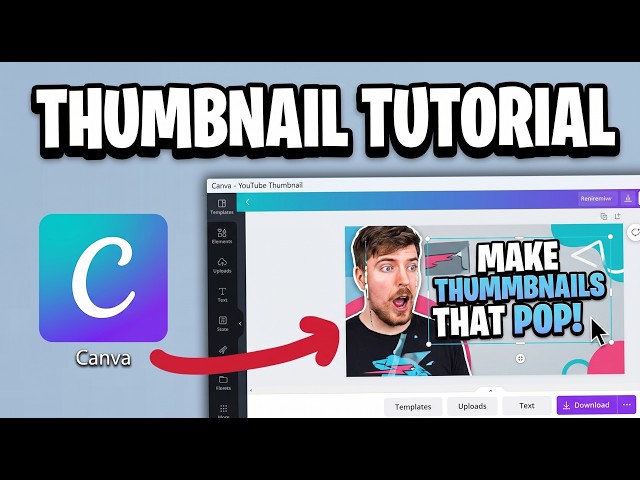 Canva Thumbnail Tutorial For Beginners 2026 (Step-By-Step)
