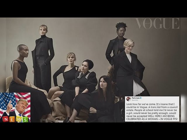Transgender model appears in Vogue shoot  Breaking News