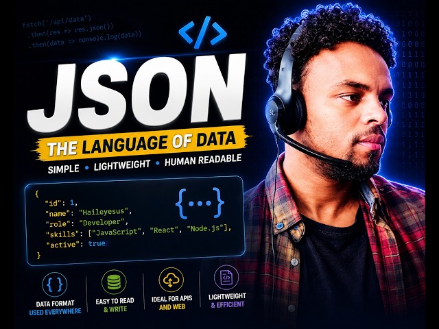 What is JSON? | JavaScript Object Notation Explained for Beginners
