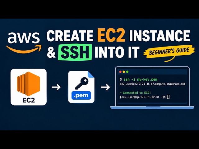 How to Create EC2 instance & SSH into it  - Beginners' Guide