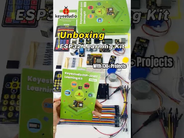 #shorts 🐞Unboxing the Ultimate ESP32 Learning Kit!130+ DIY Projects for Beginners & Makers #esp32