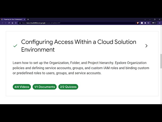 Configuring Access Within a Cloud Solution Environment || Diagnostic & Knowledge Check Answers