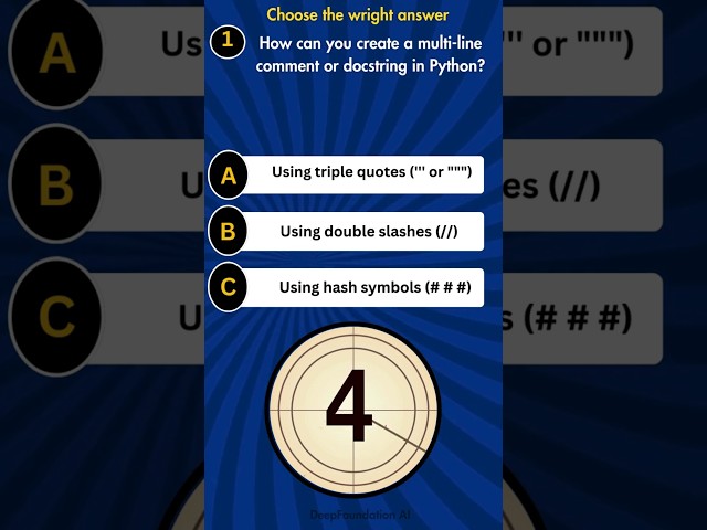Python MCQs | Python Quiz | Test Your Python Knowledge!